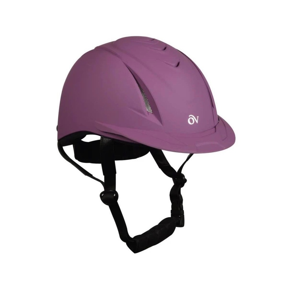 NEW Ovation Deluxe XXS/XS Schooler Horse Riding Helmet Purple